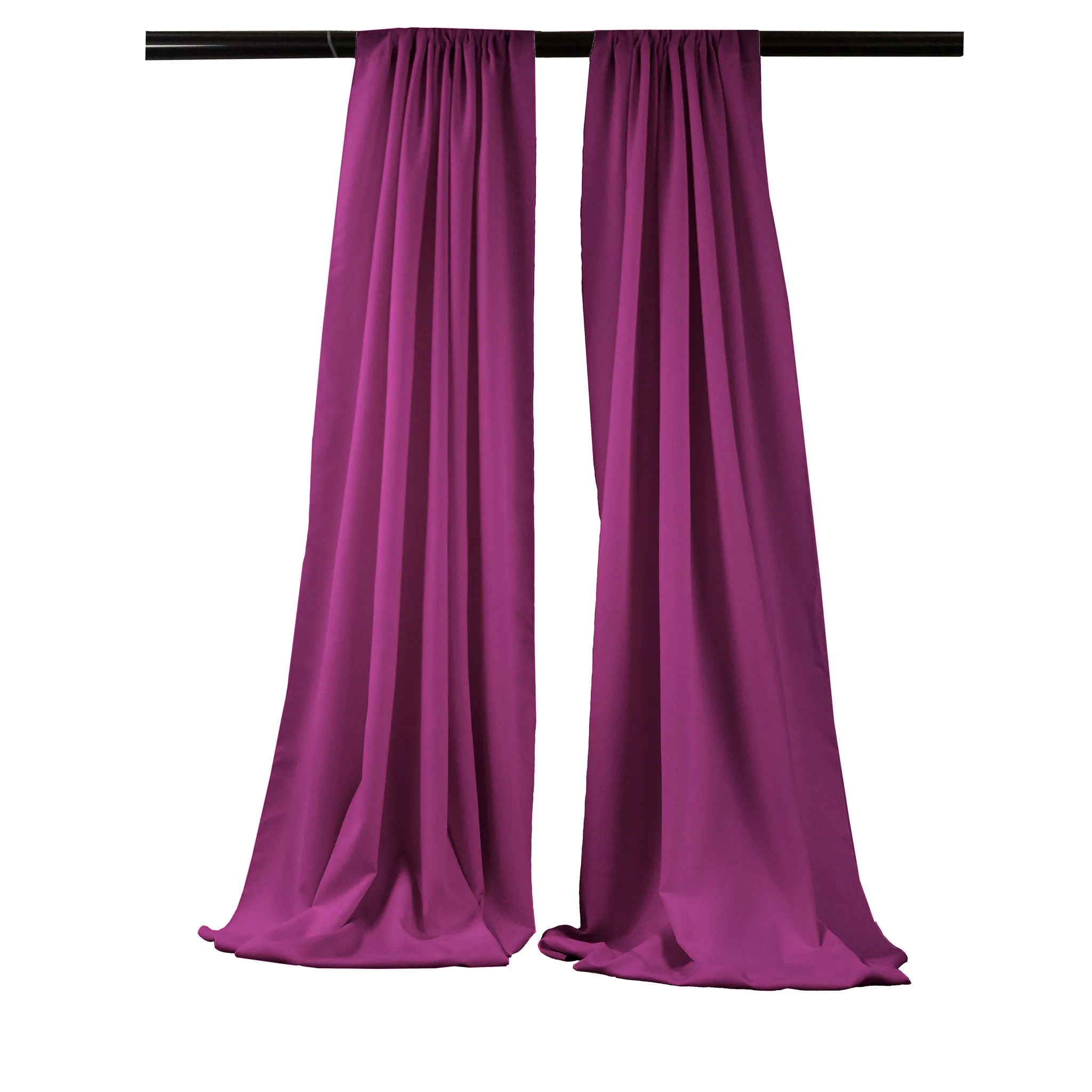 Polyester Poplin Backdrop Drape 58 by 96-Inch, Pack-2