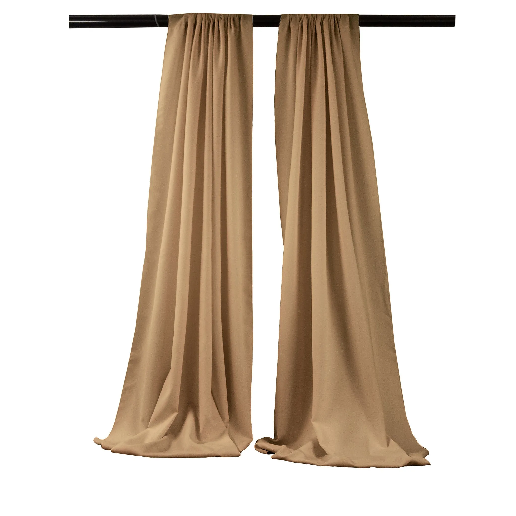 Polyester Poplin Backdrop Drape 58 by 96-Inch, Pack-2