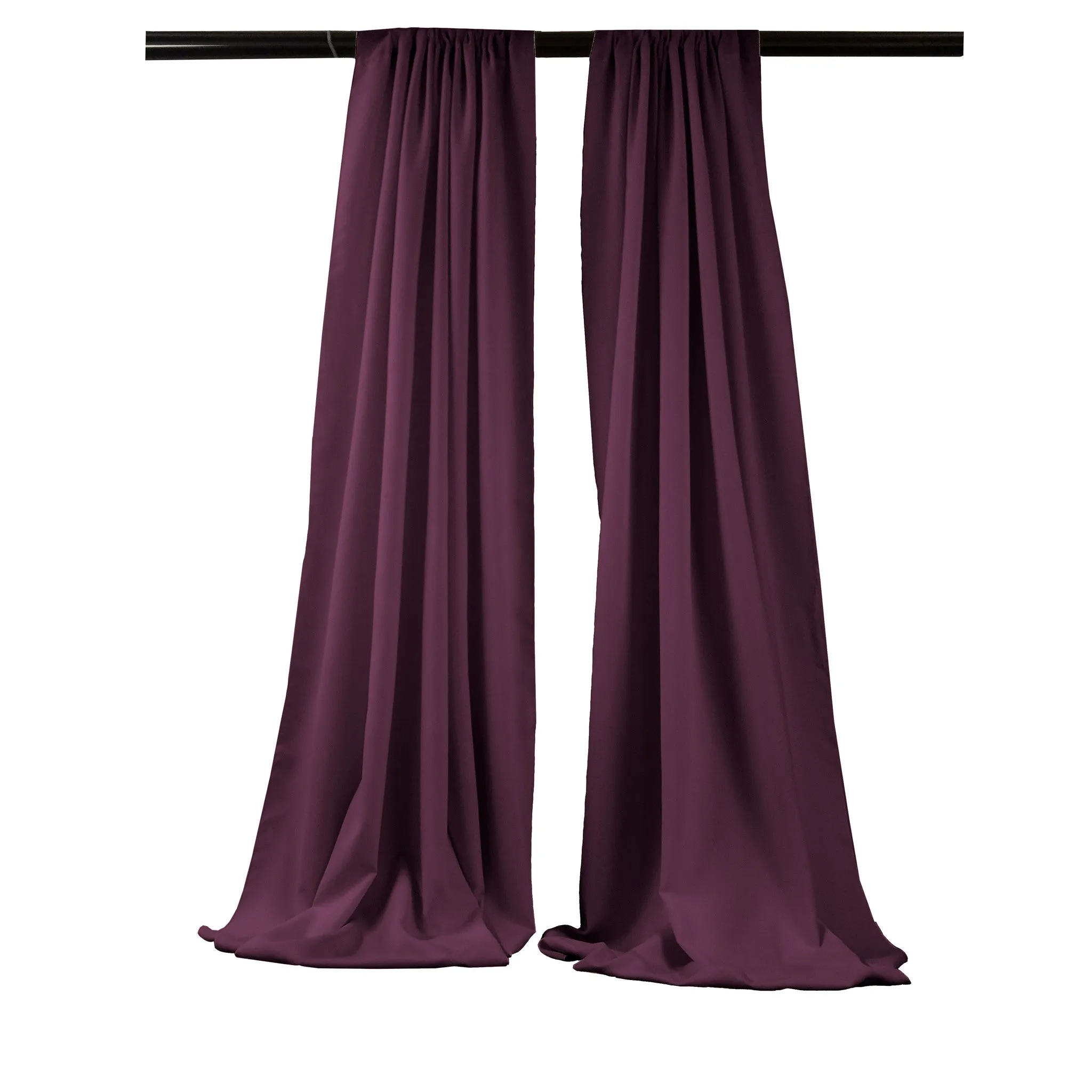 Polyester Poplin Backdrop Drape 58 by 96-Inch, Pack-2