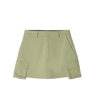POSHERD Cargo Pocket Skort  - Light Khaki