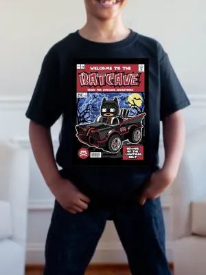 Pre order BATCAVE POP tee (tee as pictured ) 1.5 week -2 week Tat