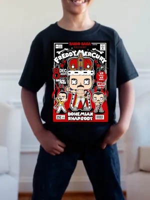 Pre order BOHEMIAN POP tee (tee as pictured ) 1.5 week -2 week Tat