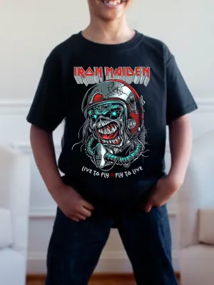 Pre order IRON MAIDEN BAND tee (tee as pictured ) 1.5 week -2 week Tat