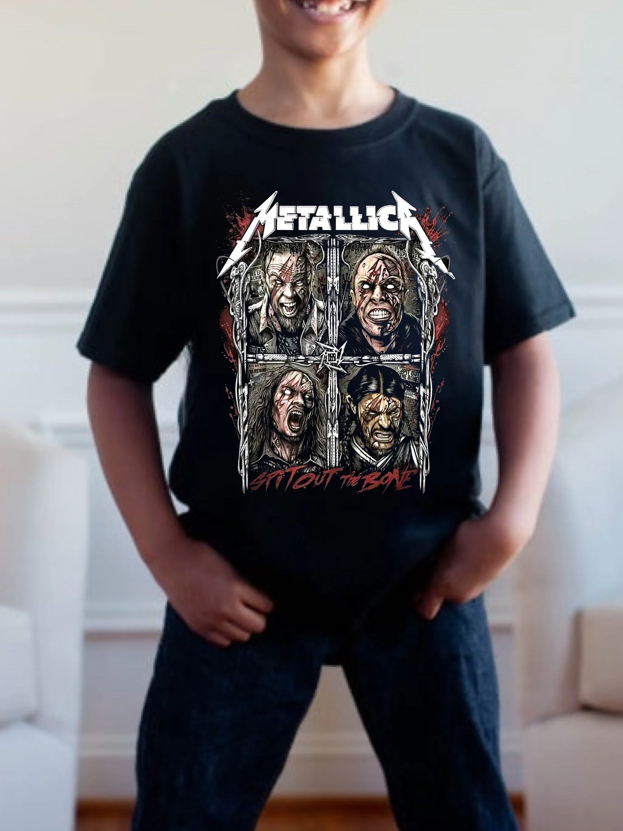 Pre order METALLICA tee (tee as pictured ) 1.5 week -2 week Tat