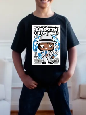 Pre order SMOOTH CRIMINAL POP tee (tee as pictured ) 1.5 week -2 week Tat
