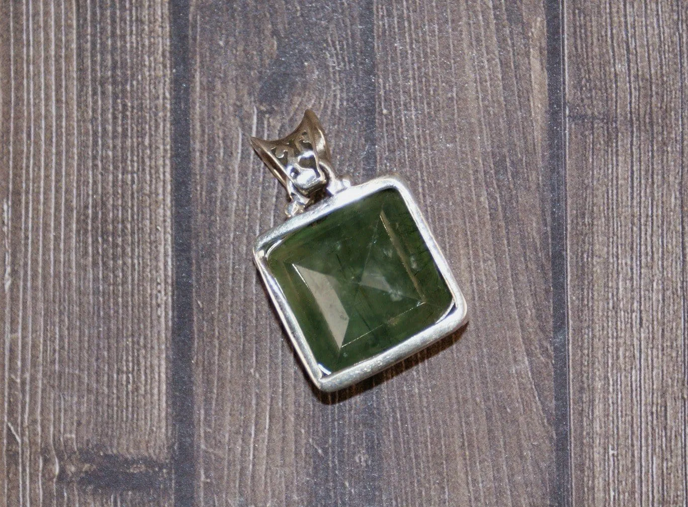 Prehnite Pendant