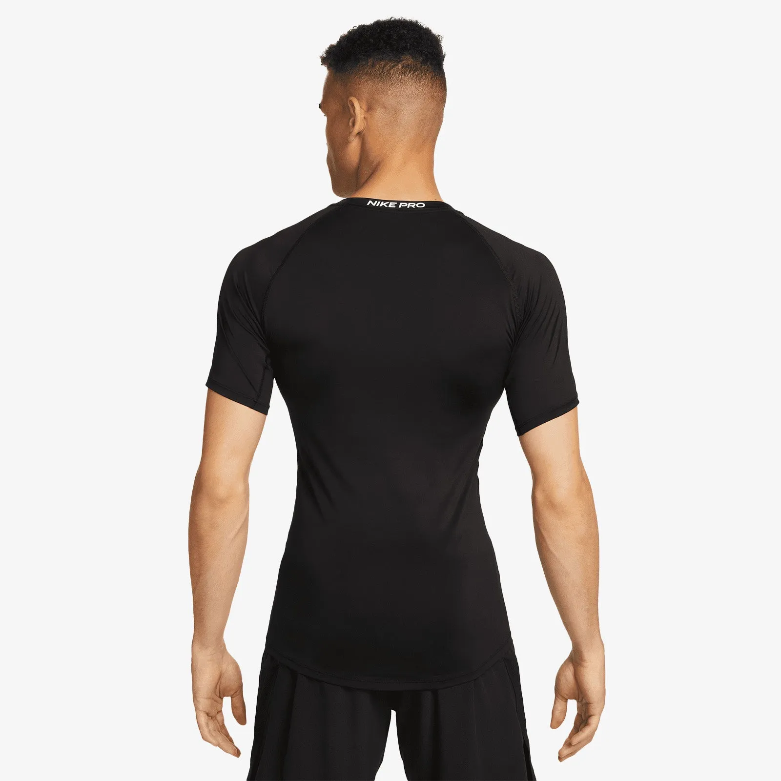Pro Dri-FIT Tight Compression T-Shirt - Black/White