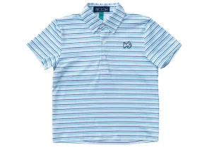 Prodoh Clubhouse Stripe Performance Polo