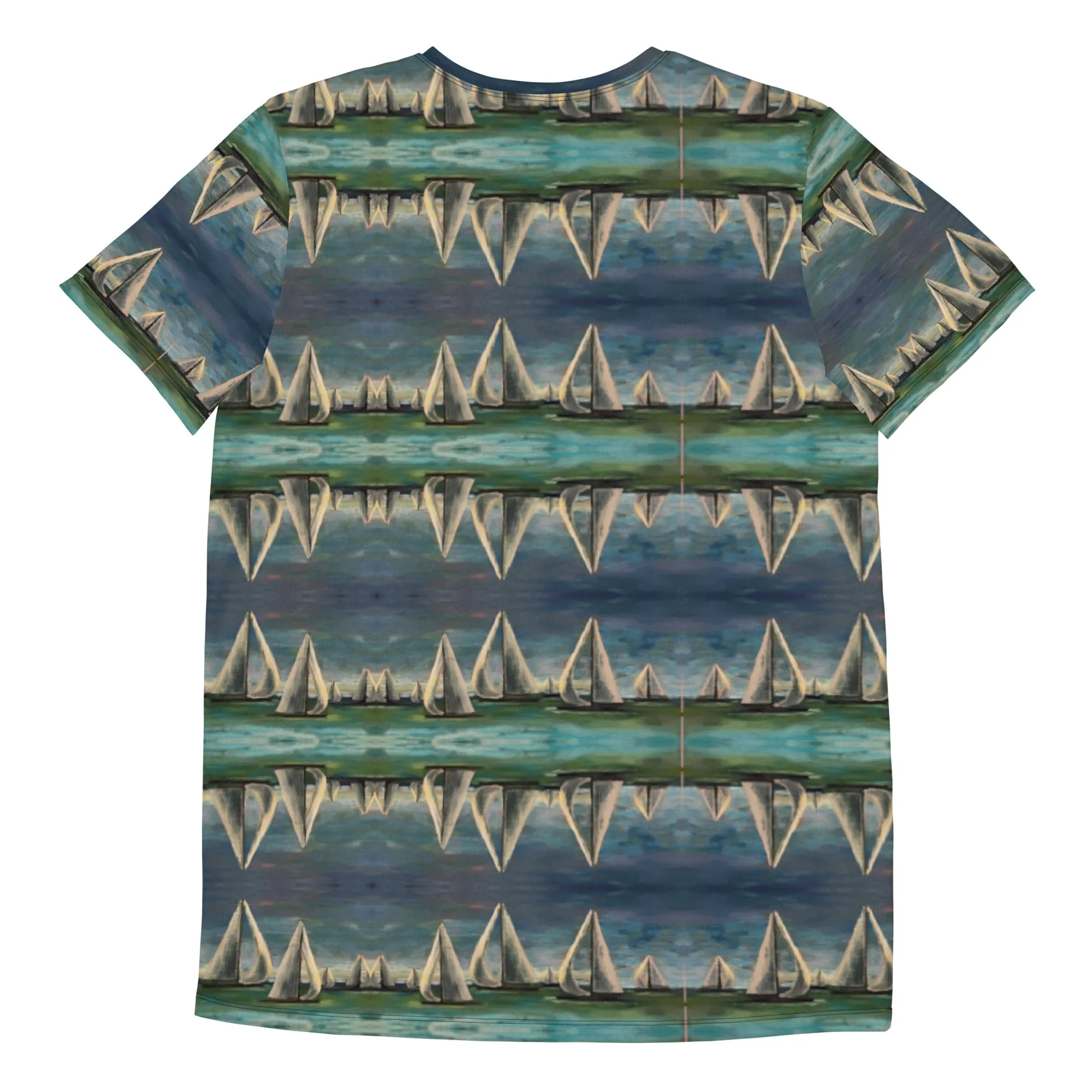 "Black Knights"  Men's Surf Shirt/Short Sleeve Athletic Top