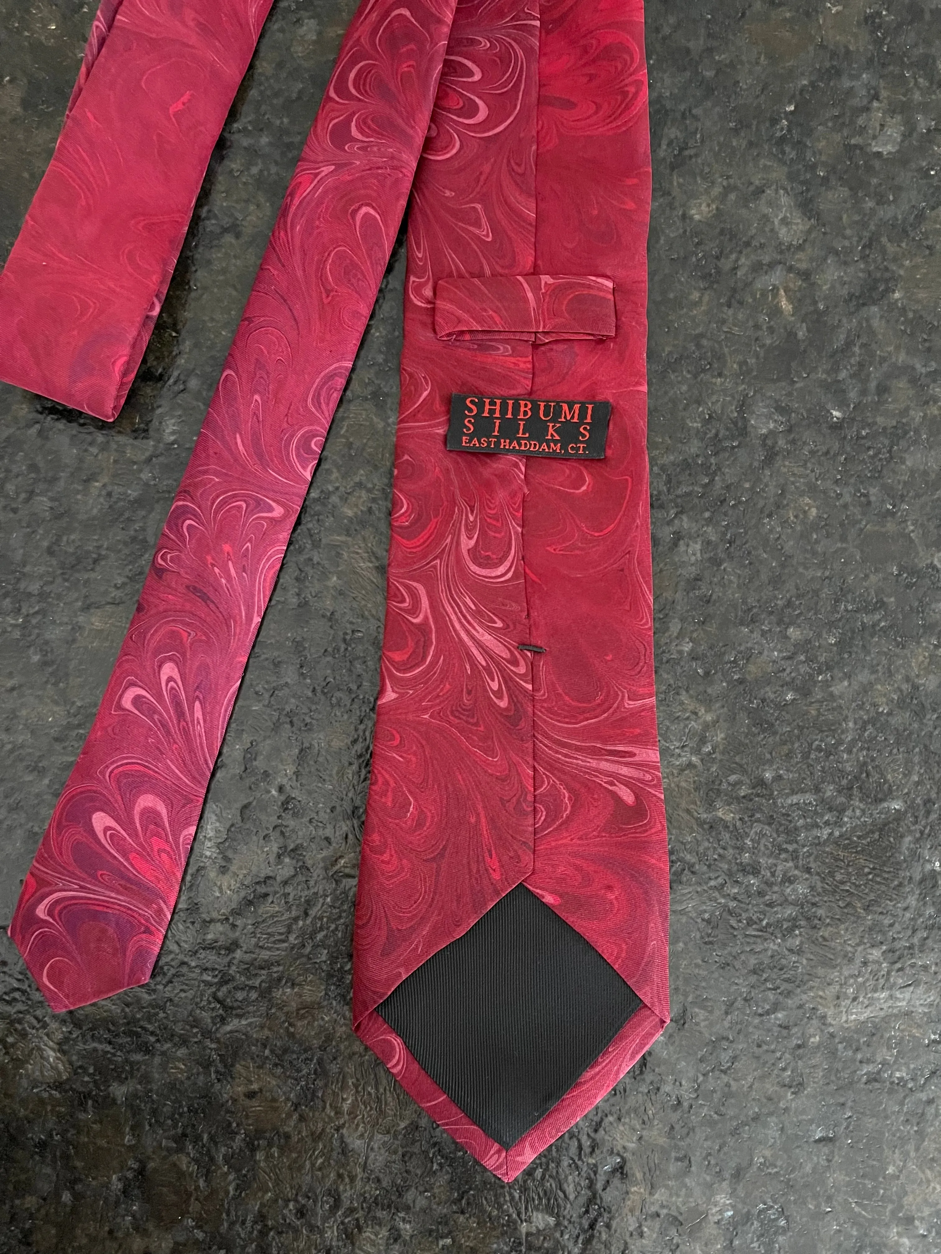 Red bouquet 3” Silk Tie