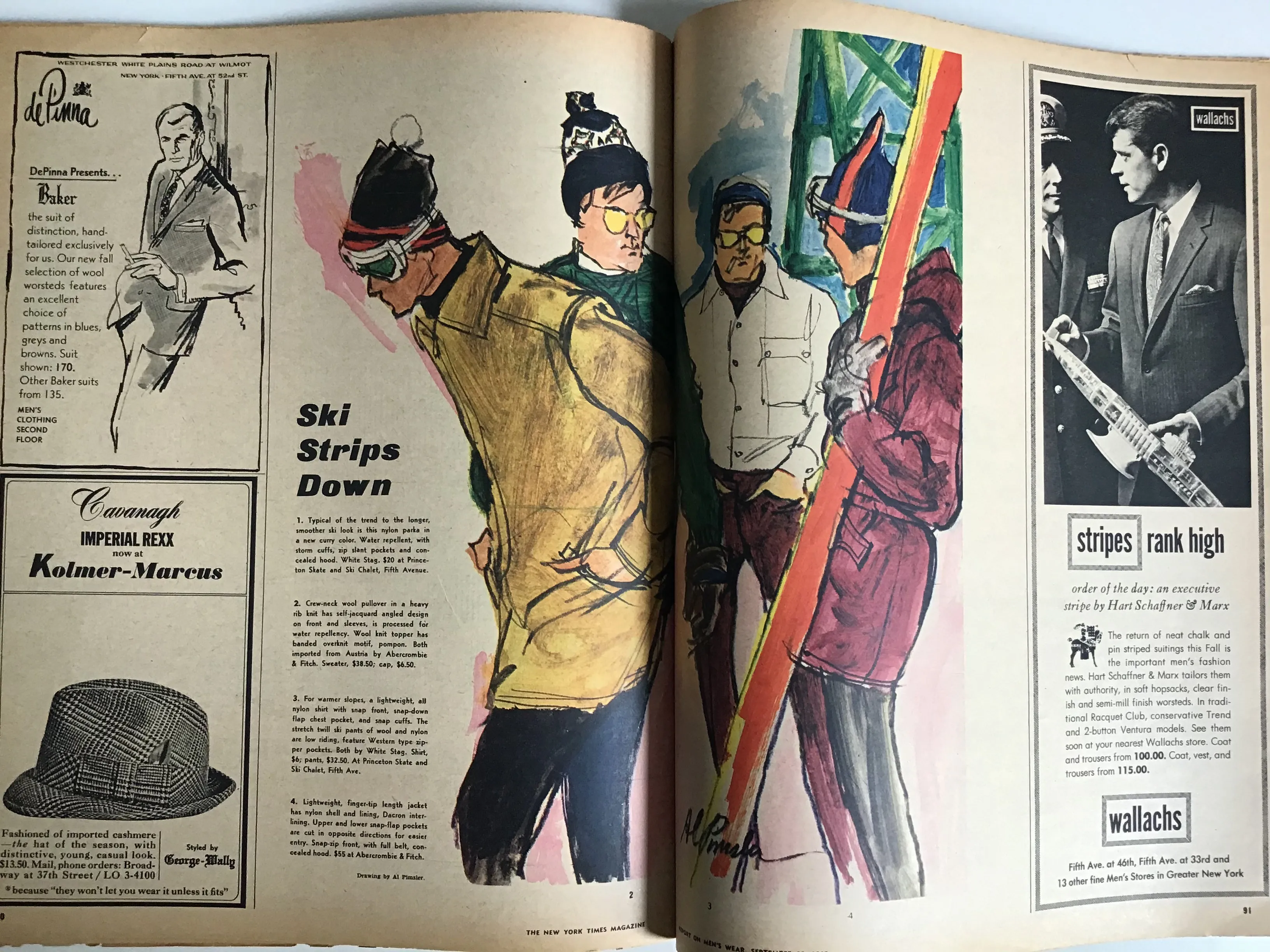 Report on Men's Wear September 19, 1965