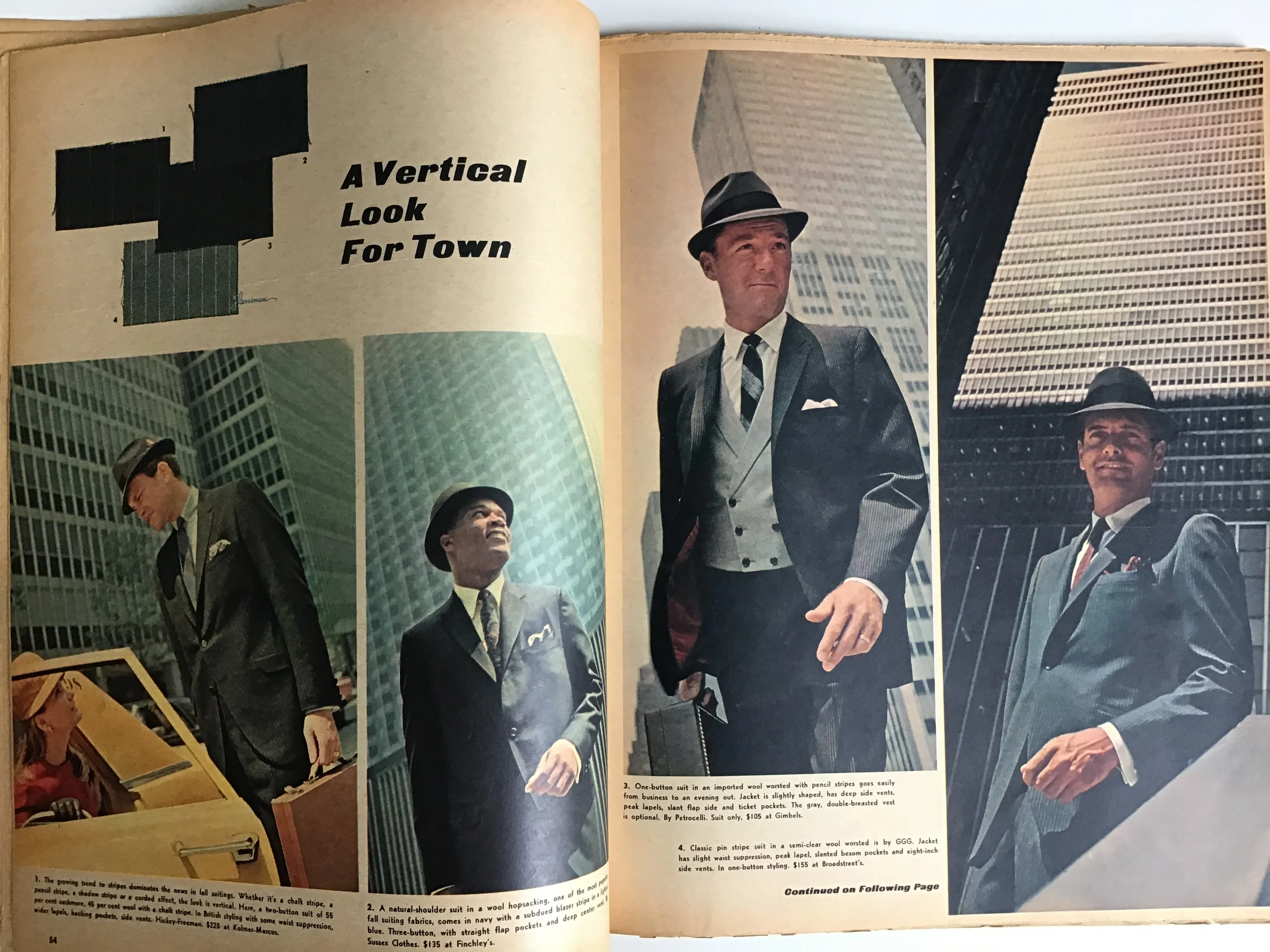 Report on Men's Wear September 19, 1965