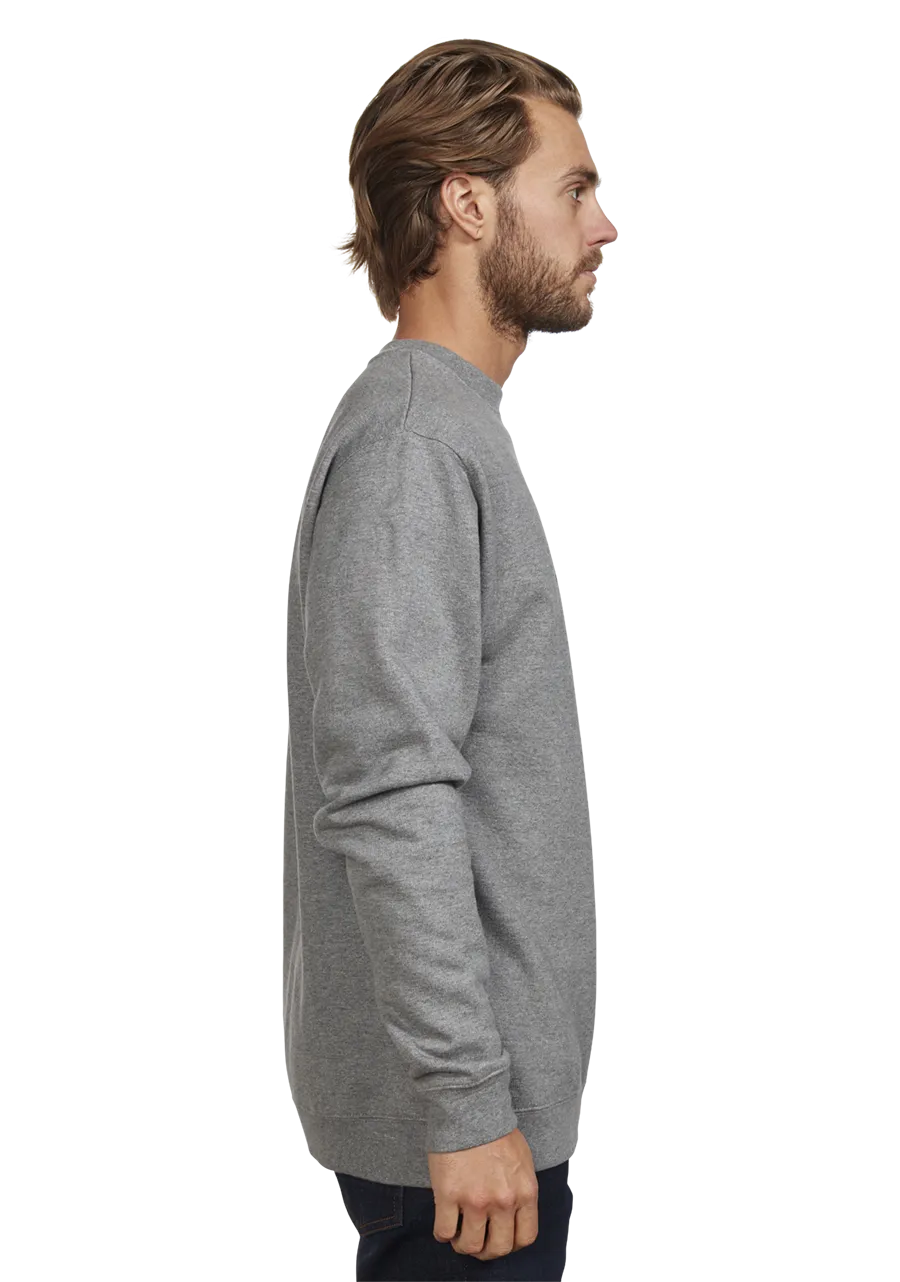 Rosas Crew Sweatshirt - Dark Heather Gray / Gray