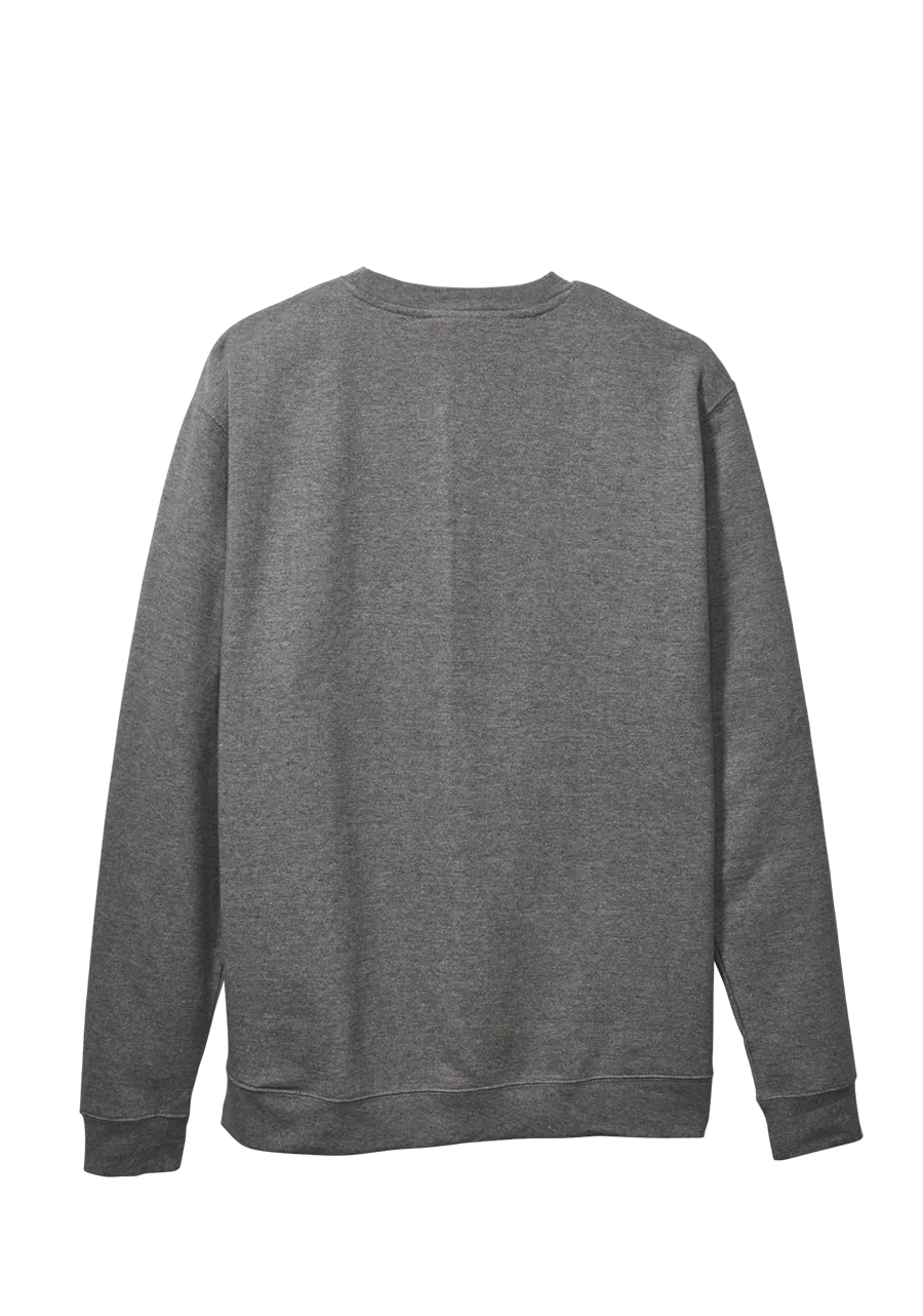 Rosas Crew Sweatshirt - Dark Heather Gray / Gray