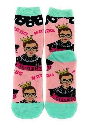 Ruth Bader Ginsburg Dissent Women's Socks