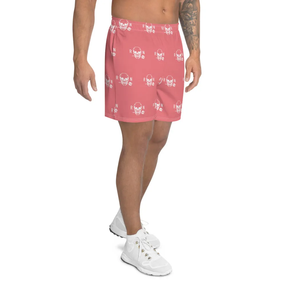 Salmon Men's Athletic Long Shorts