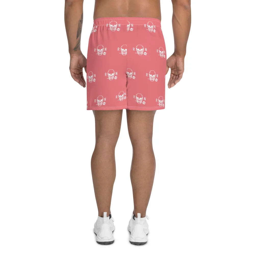 Salmon Men's Athletic Long Shorts