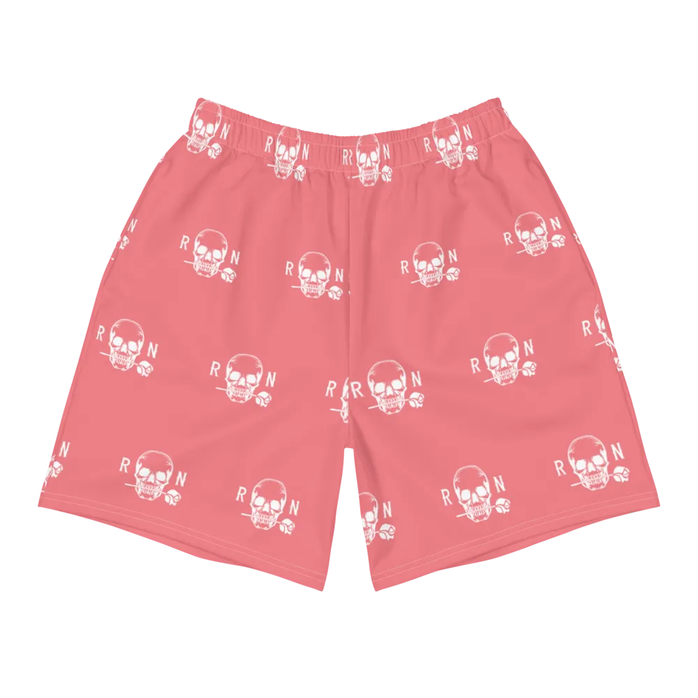 Salmon Men's Athletic Long Shorts