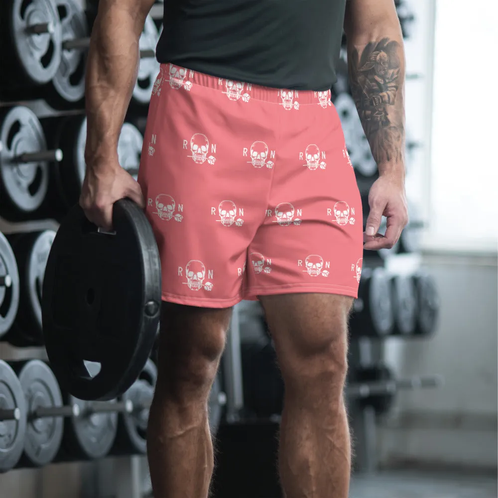 Salmon Men's Athletic Long Shorts