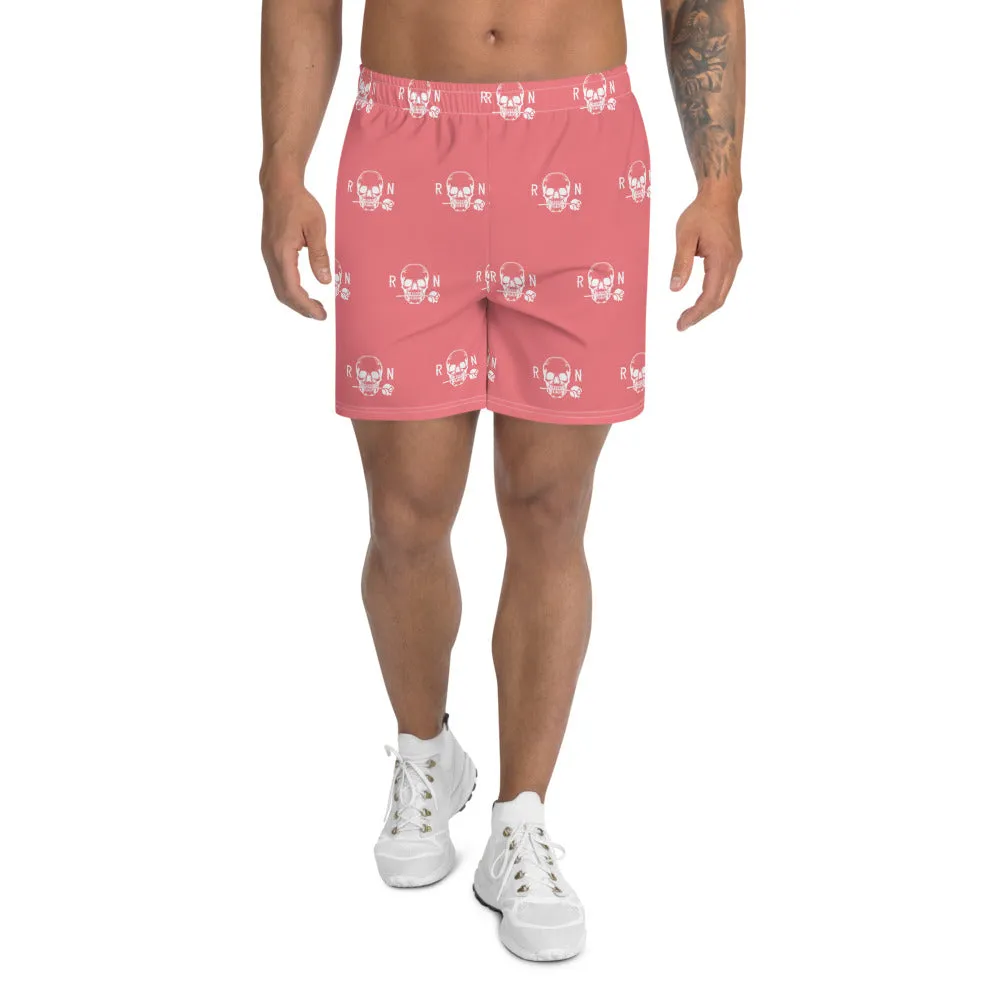 Salmon Men's Athletic Long Shorts