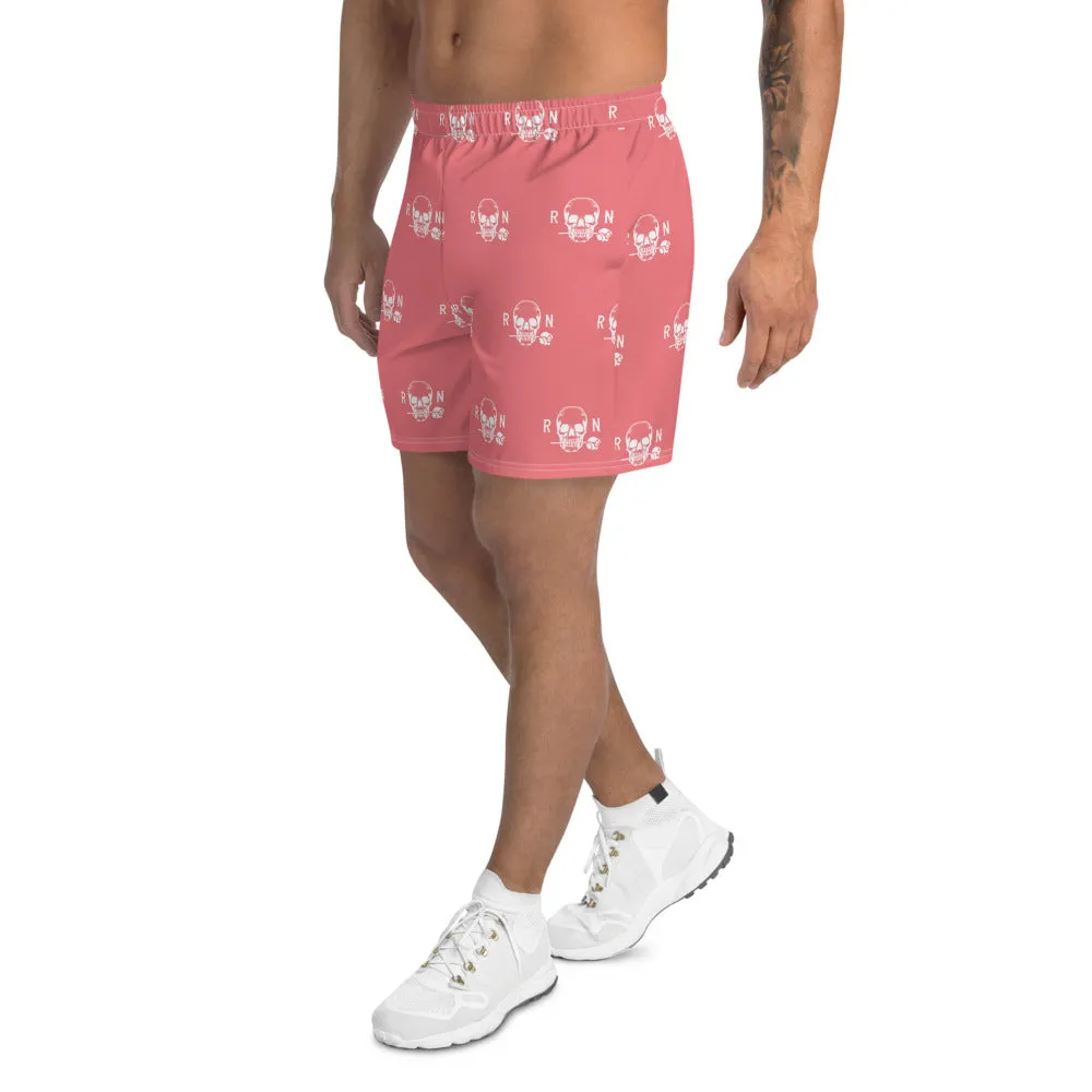 Salmon Men's Athletic Long Shorts