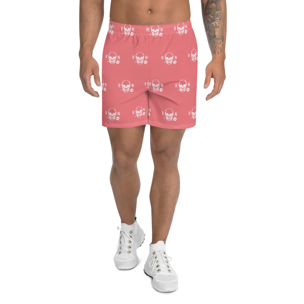 Salmon Men's Athletic Long Shorts