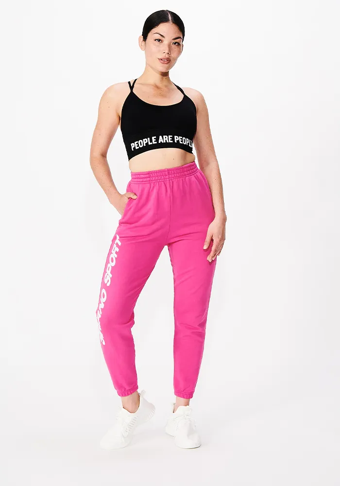 Siriano Sport Sweatpants in Pink