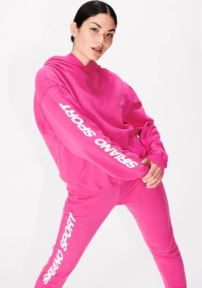 Siriano Sport Sweatpants in Pink