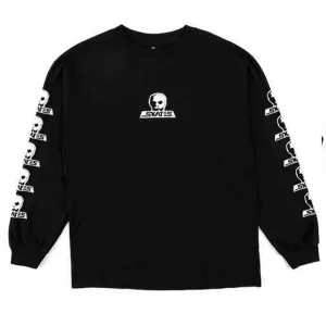 Skull Skates Logo Long Sleeve Black Medium ONLY