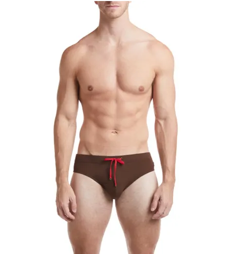 Solid Copper - COLIN Bikini Swim Brief