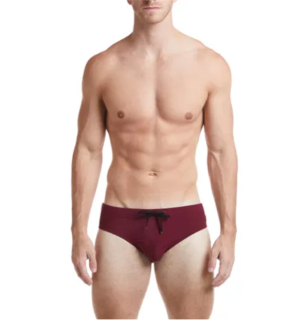 Solid Copper - COLIN Bikini Swim Brief