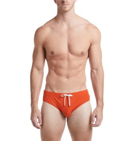 Solid Copper - COLIN Bikini Swim Brief