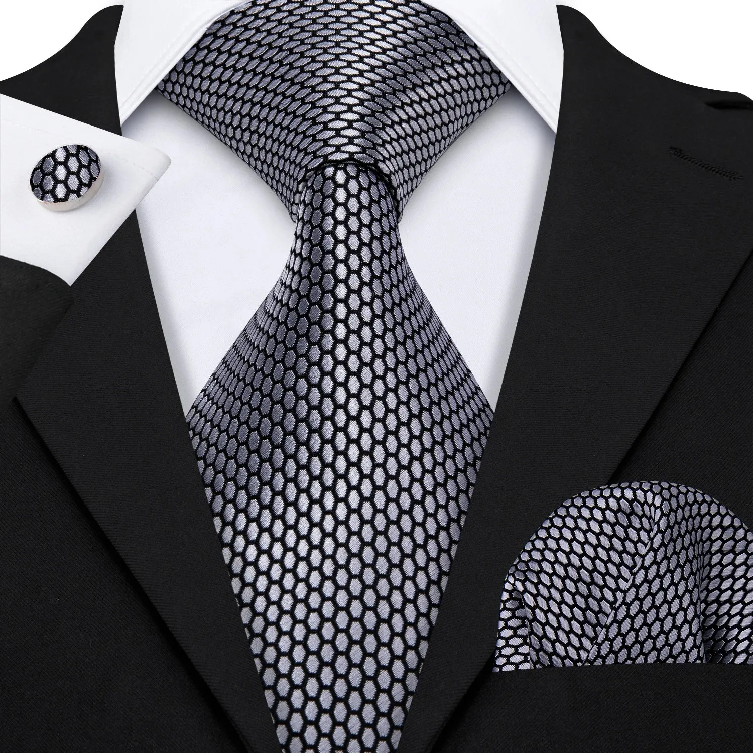 Solid Silk Men's Tie