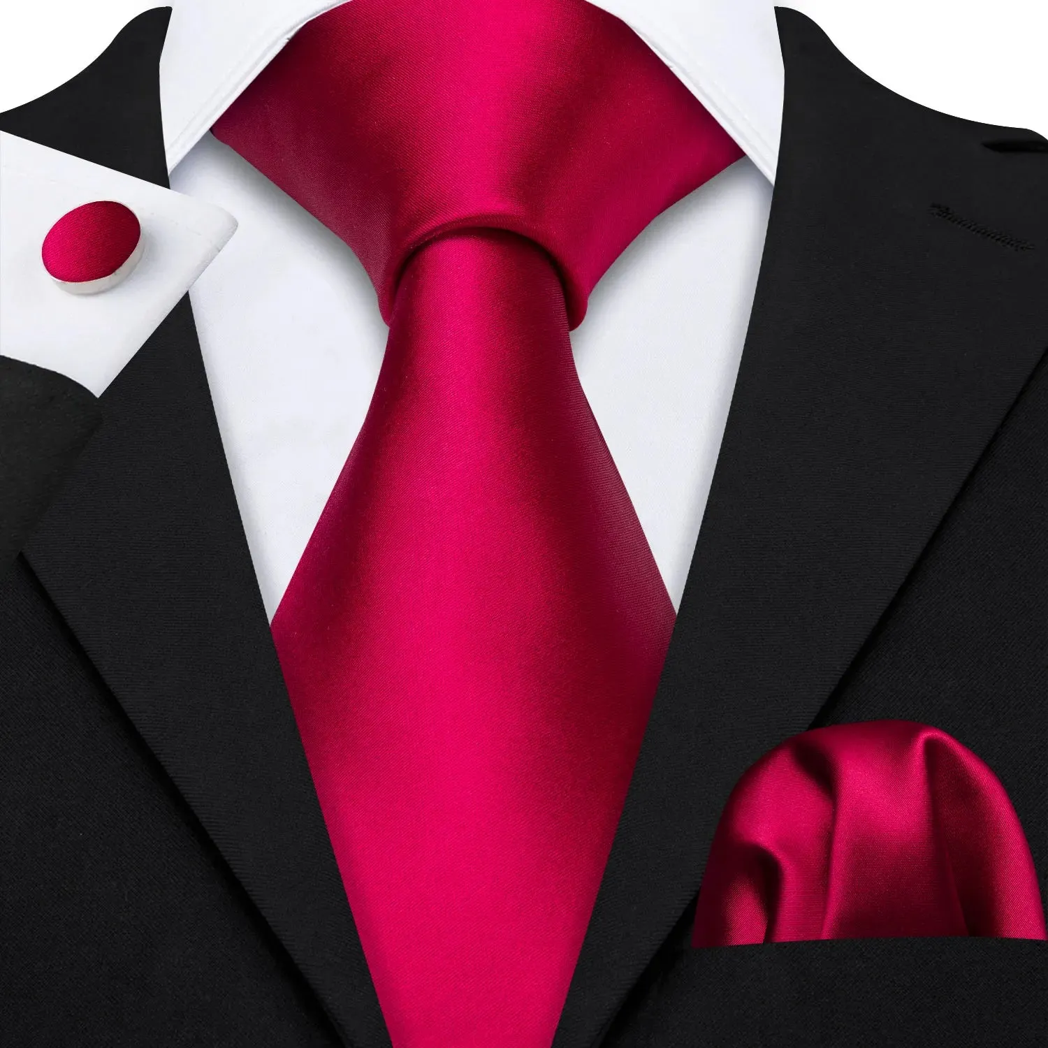 Solid Silk Men's Tie