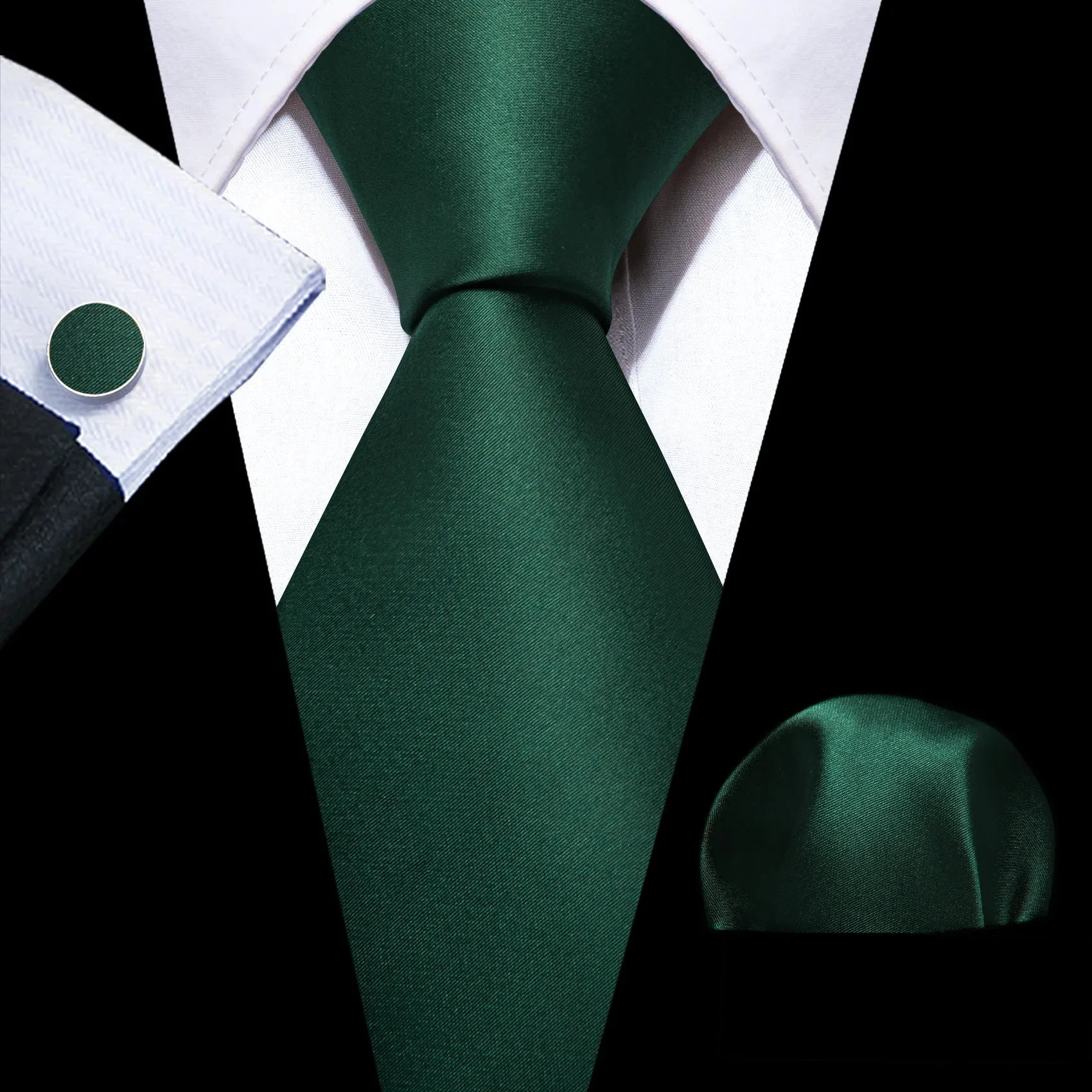 Solid Silk Men's Tie