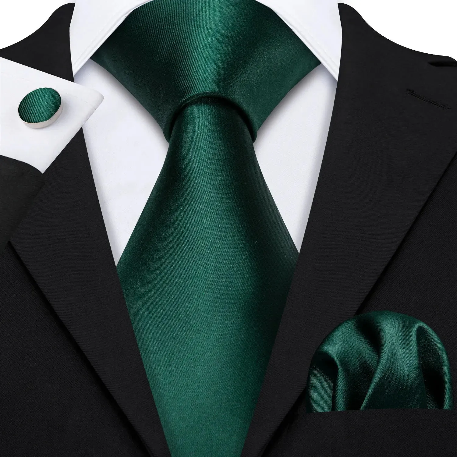 Solid Silk Men's Tie