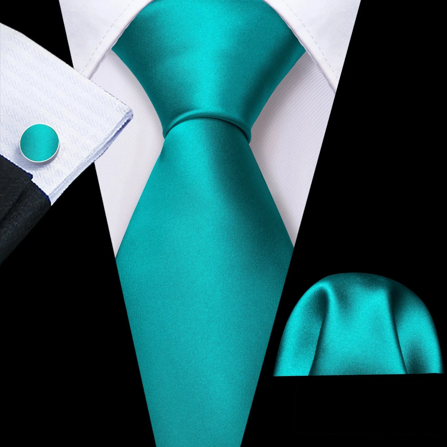 Solid Silk Men's Tie