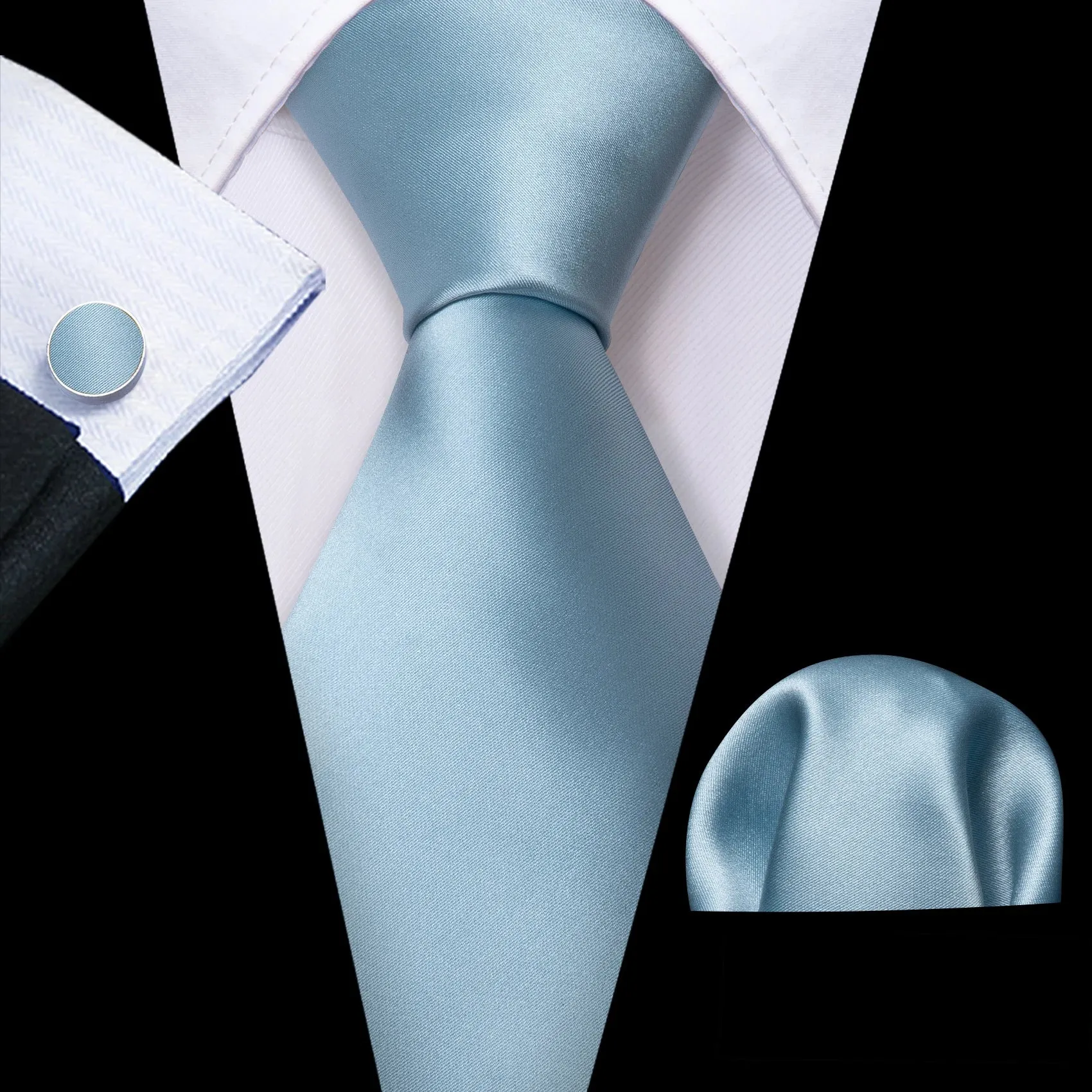 Solid Silk Men's Tie