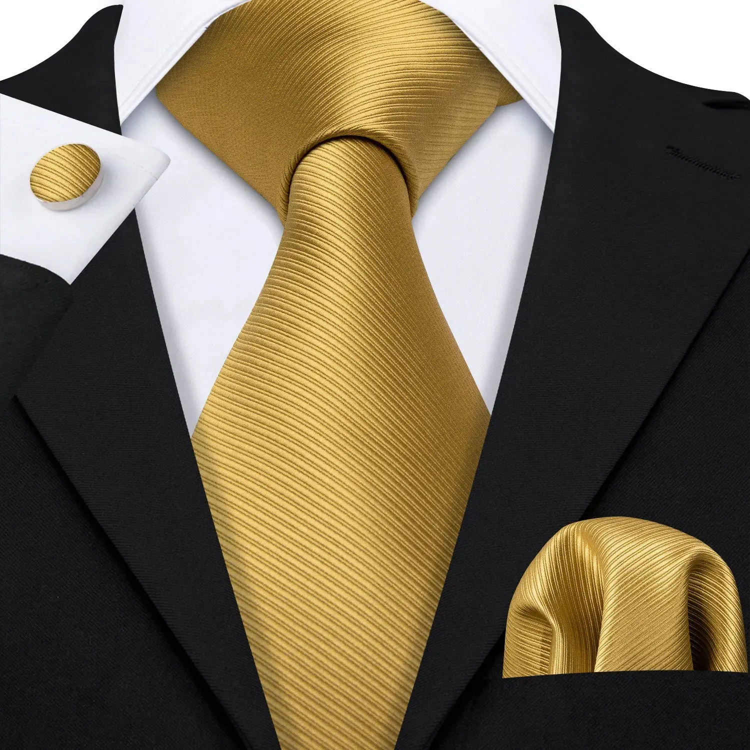 Solid Silk Men's Tie