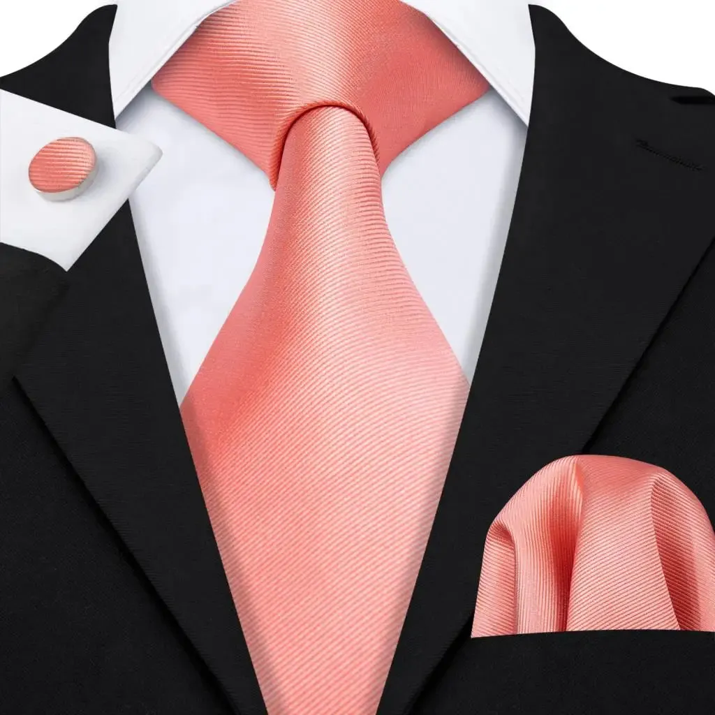 Solid Silk Men's Tie