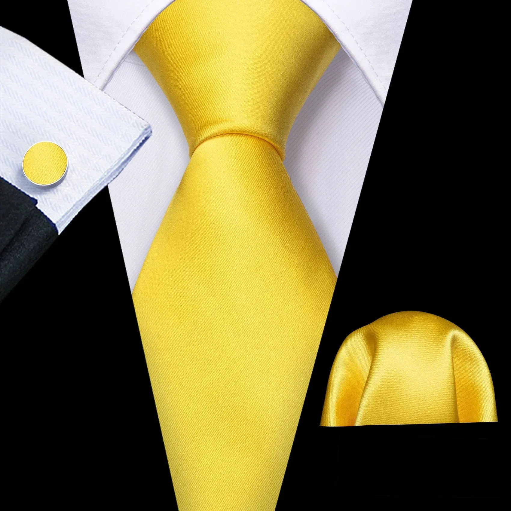 Solid Silk Men's Tie