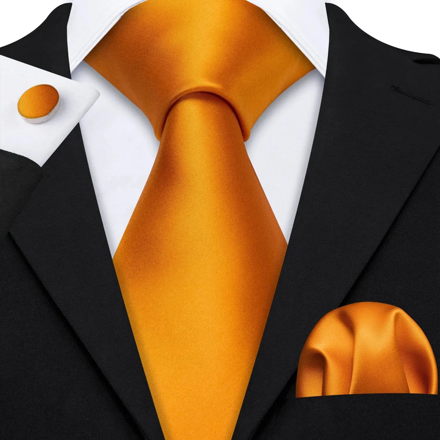 Solid Silk Men's Tie