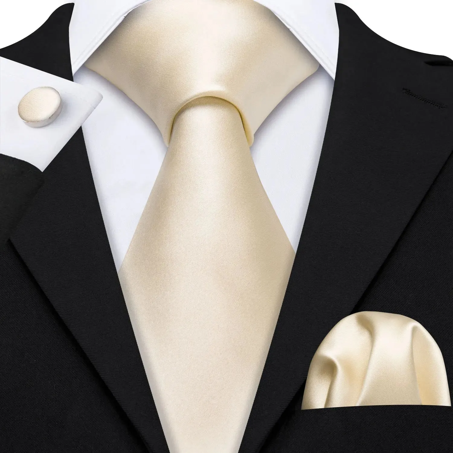 Solid Silk Men's Tie