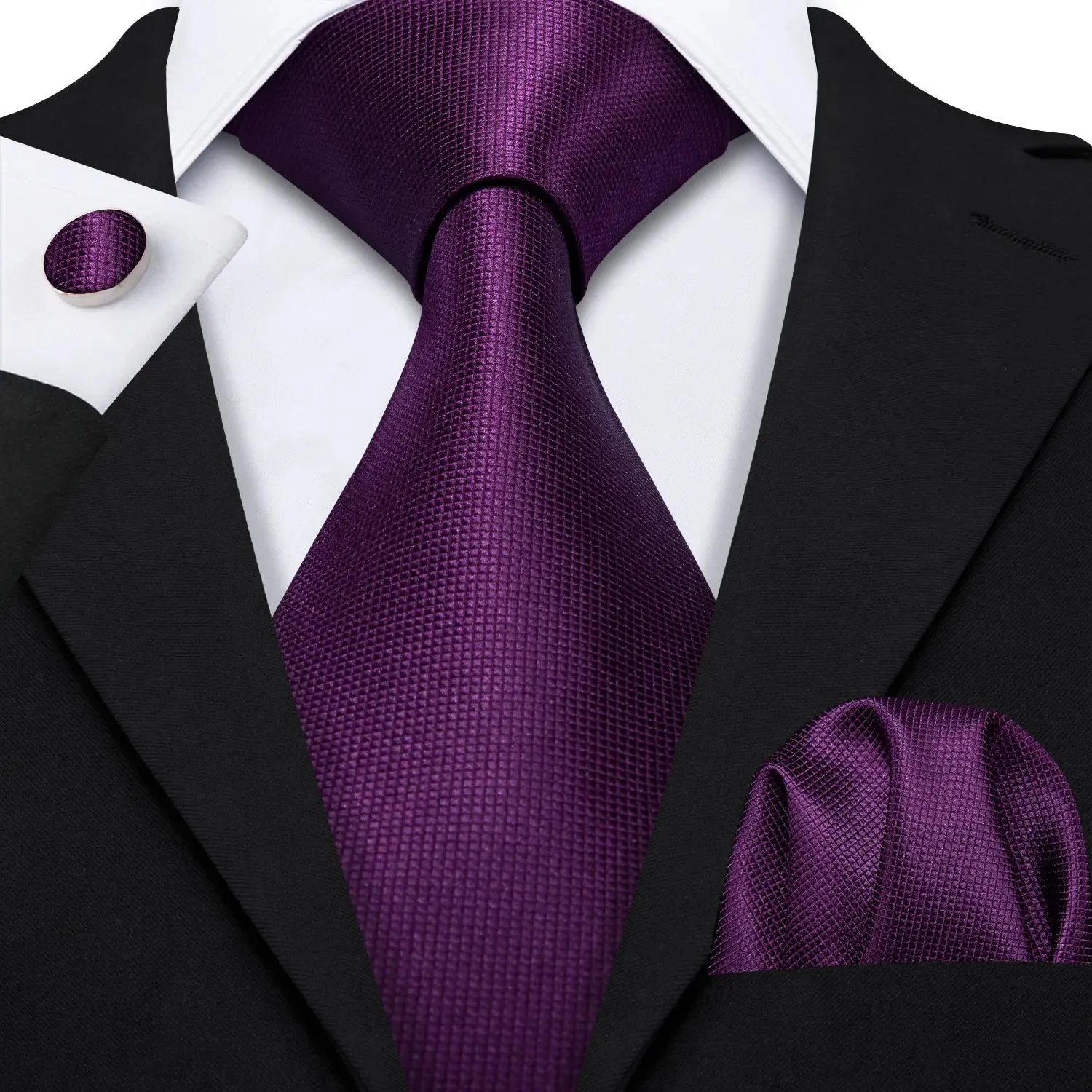 Solid Silk Men's Tie