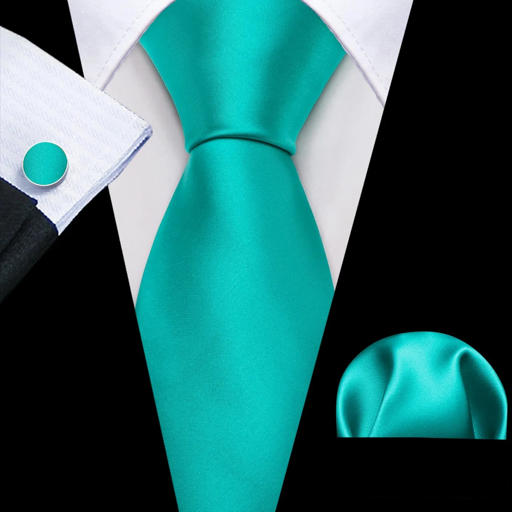Solid Silk Men's Tie