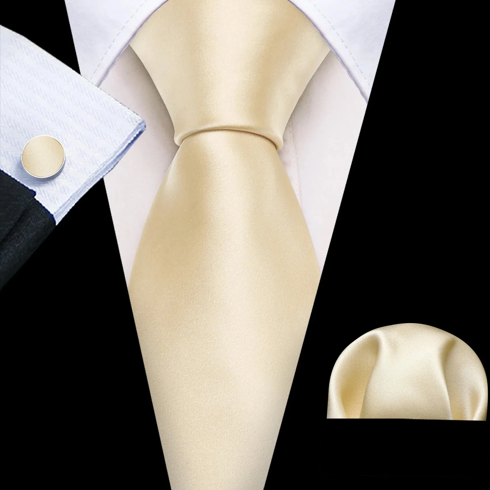 Solid Silk Men's Tie