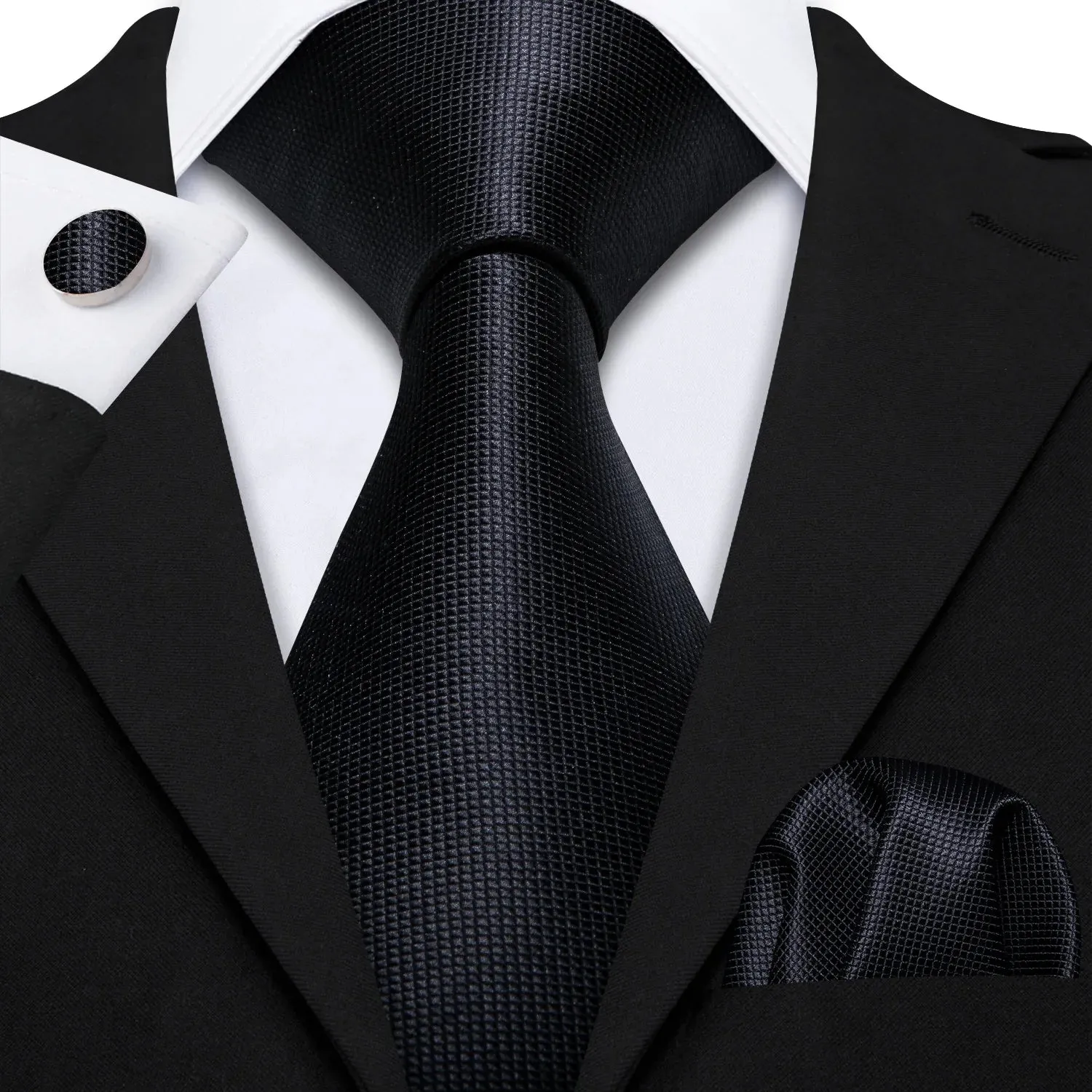 Solid Silk Men's Tie