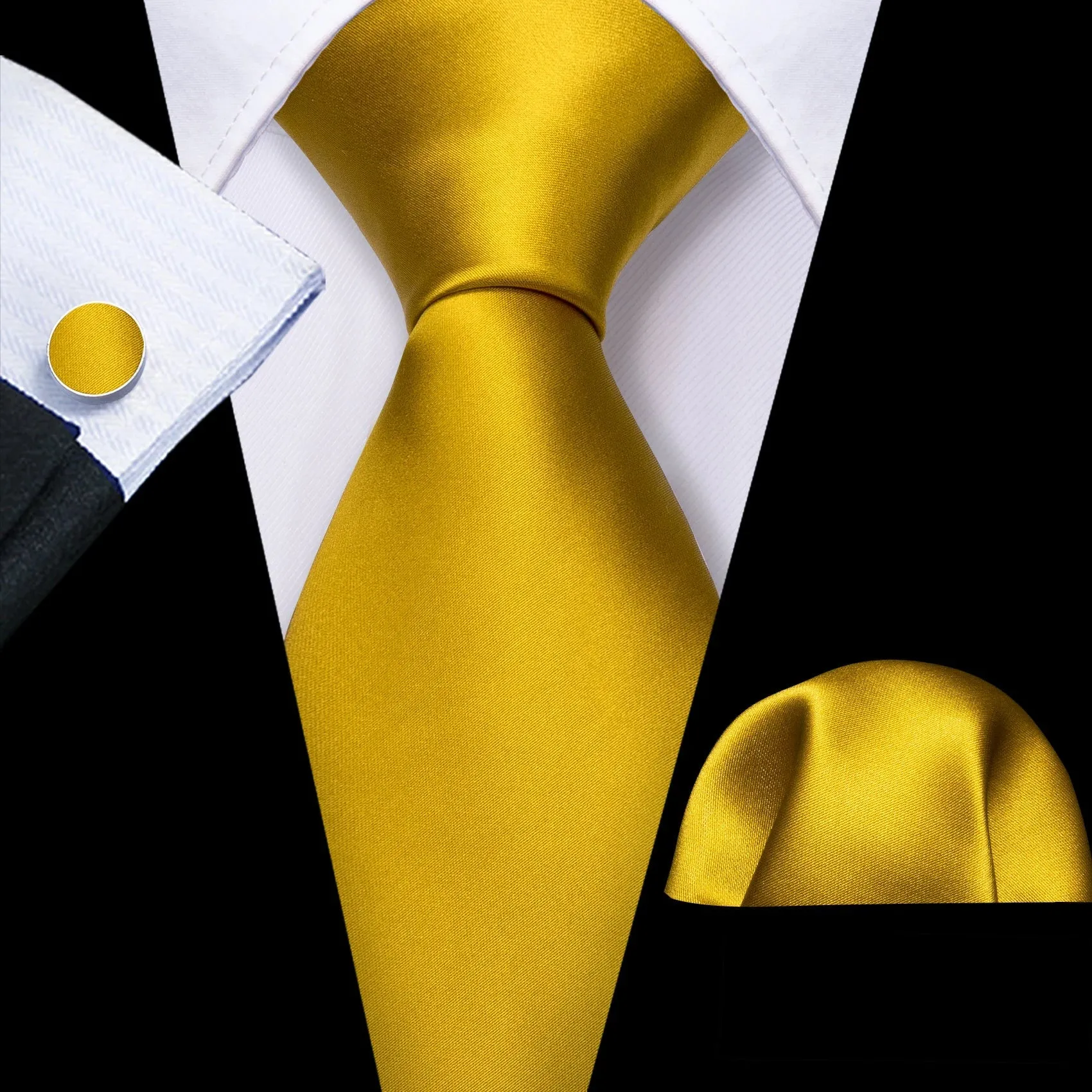 Solid Silk Men's Tie