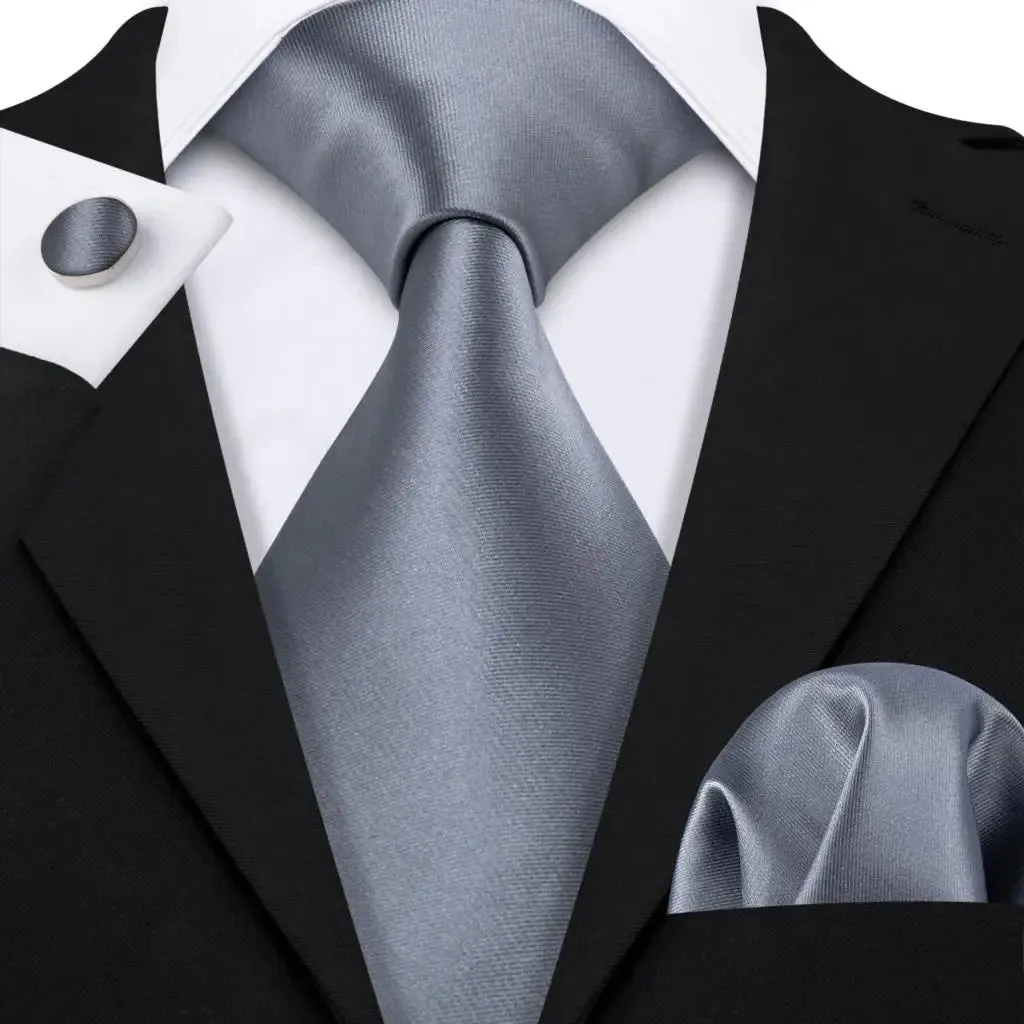 Solid Silk Men's Tie