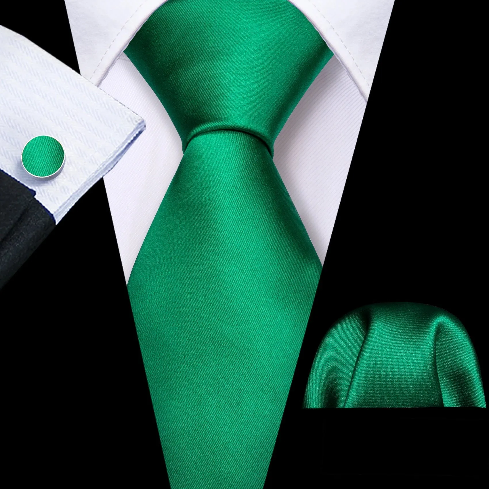 Solid Silk Men's Tie